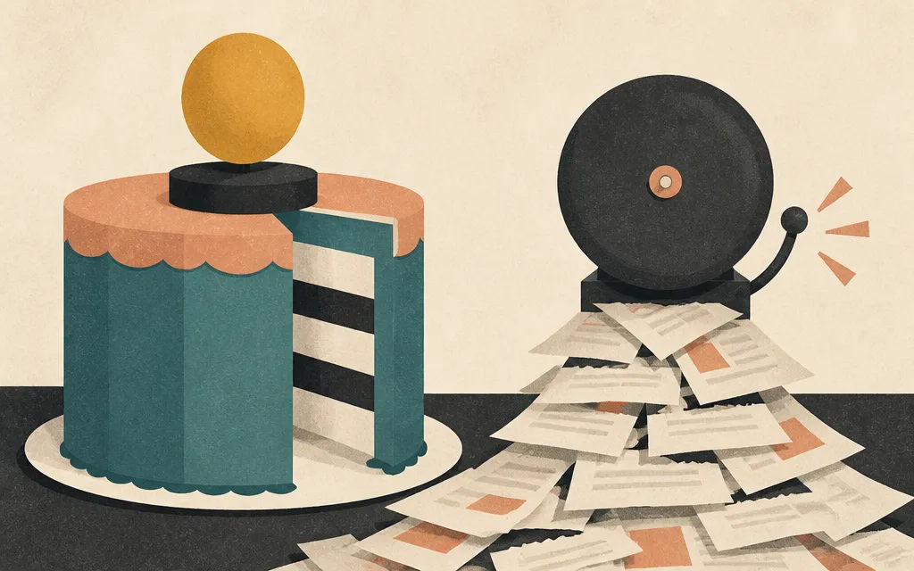 Editorial illustration for “Berkley grew to $14.7B, its filings kept sounding the alarm”