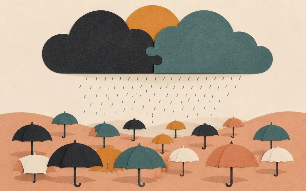 Editorial illustration for “Adobe and Coca-Cola have found the same market weather”