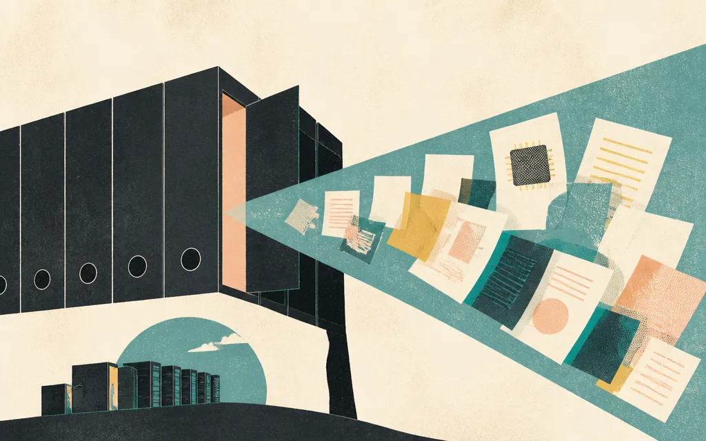 Editorial illustration for “AI Demand Is Showing Up in More Filings, Not Just Chip Stocks”