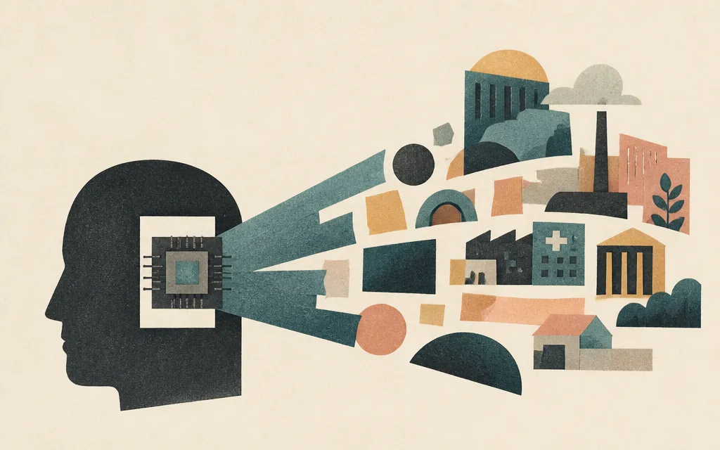 Editorial illustration for “AI Demand Is Turning Up in Filings Beyond the Chip Trade”