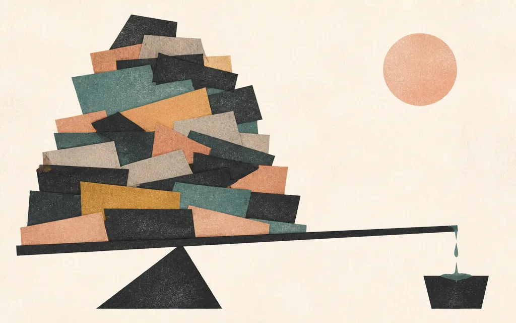 Editorial illustration for “Amentum's $48.2B backlog is growing. Its cash generation is not.”