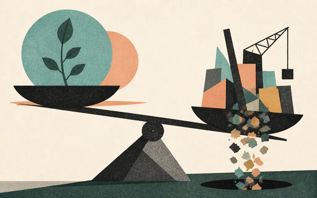 Editorial illustration for “Ameren earned more on 5.8% less revenue, while investment squeezed cash”