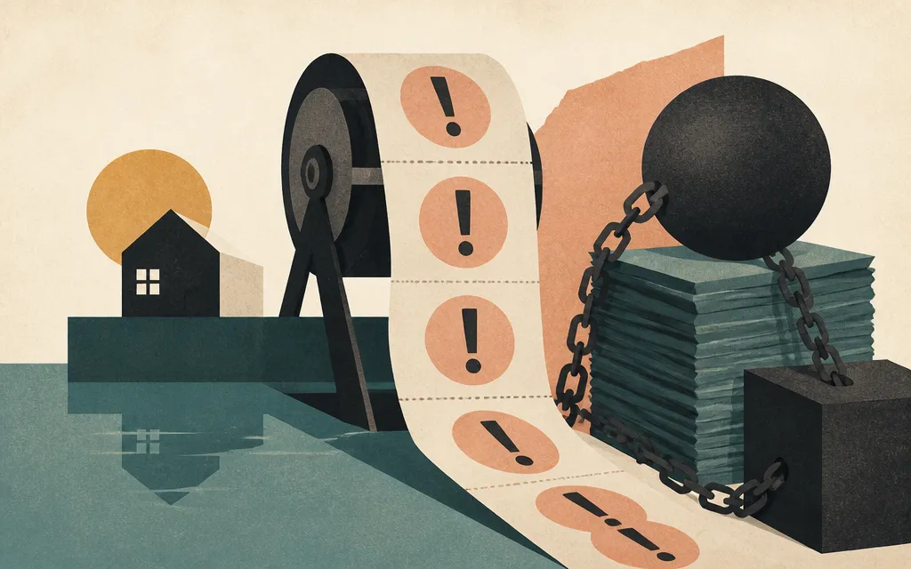Editorial illustration for “AMH at 10.9x EV/sales as filings keep repeating the same interest warning”