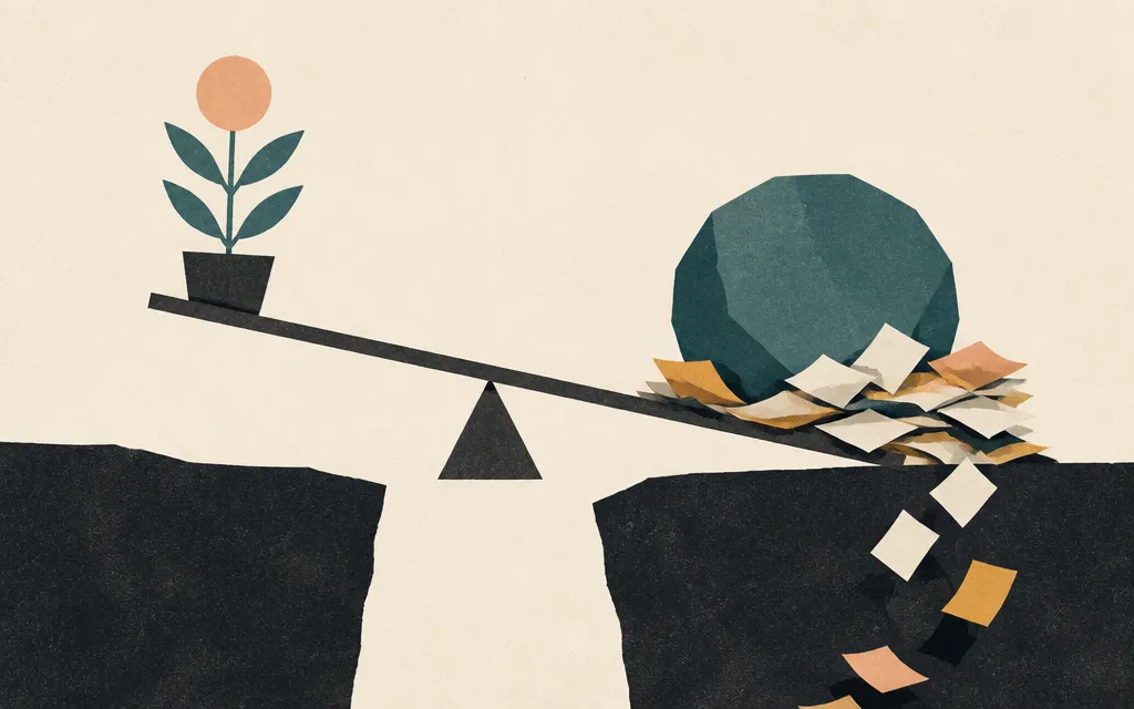 Editorial illustration for “Atlassian's 26% growth reached operating profit. Cash flow went the other way”
