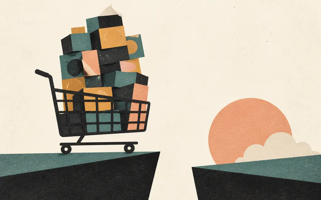 Editorial illustration for “Avery Dennison's 11% sales jump came with a customer-inventory asterisk”