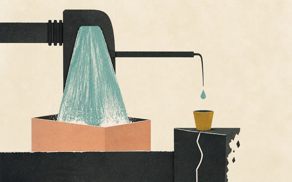 Editorial illustration for “Avista's revenue jumped 41%. Its utility margin barely moved”