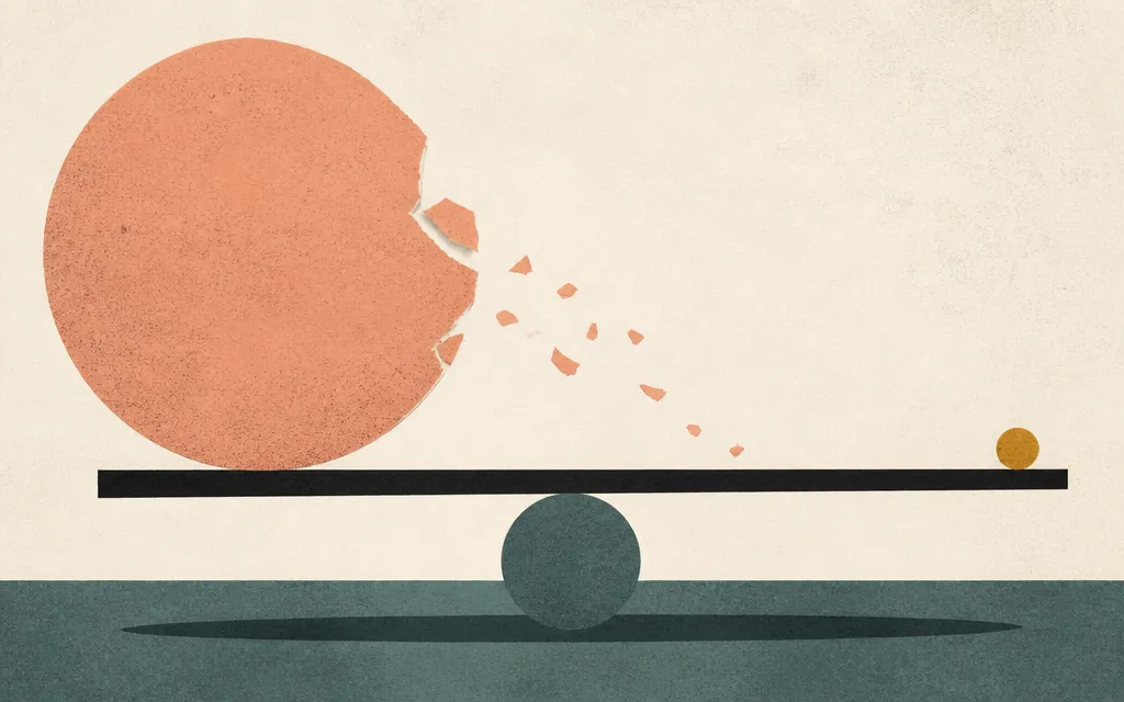 Editorial illustration for “BXSL’s $41.4 million investment loss turned profit into a rounding error”