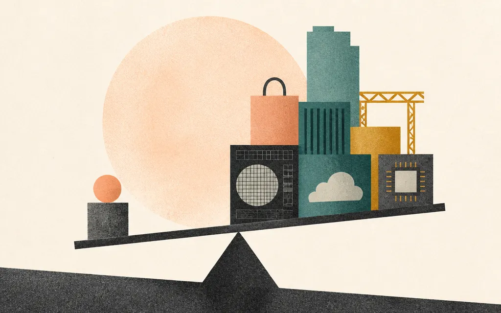 Editorial illustration for “Capital spending is having a modestly bigger moment in earnings filings”