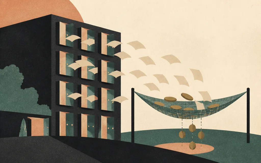 Editorial illustration for “Choice Hotels sold more rooms into a thinner profit margin”