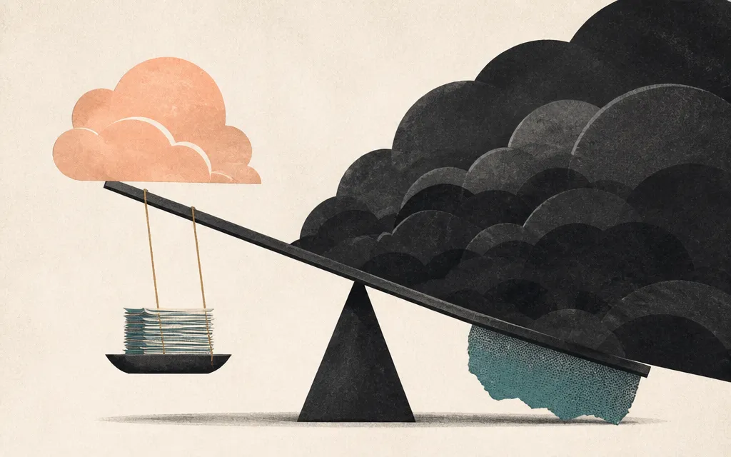 Editorial illustration for “Cloudflare grew 36%. Its operating loss more than tripled”