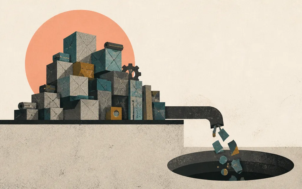 Editorial illustration for “Coherent’s profit surged. Its operating cash flow fell 88%”