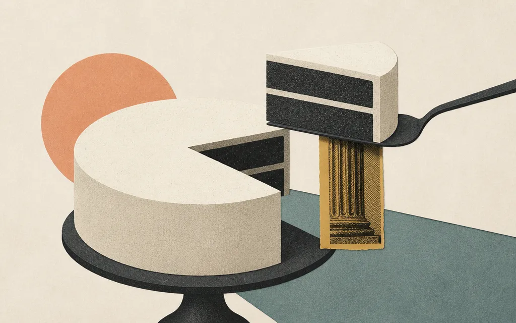 Editorial illustration for “Columbia’s 21% gross-profit jump came with a tariff footnote”