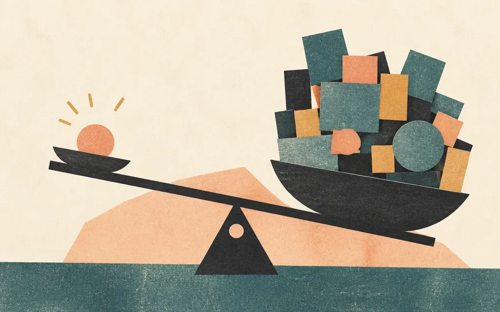 Editorial illustration for “Curtiss-Wright’s profits widened. Its inventory widened faster than sales.”