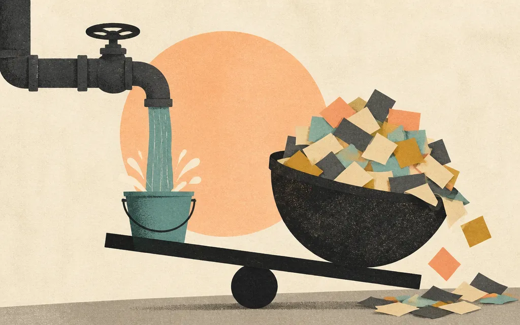 Editorial illustration for “Devon’s $3.7B cash quarter came with a merger-sized balance-sheet question”