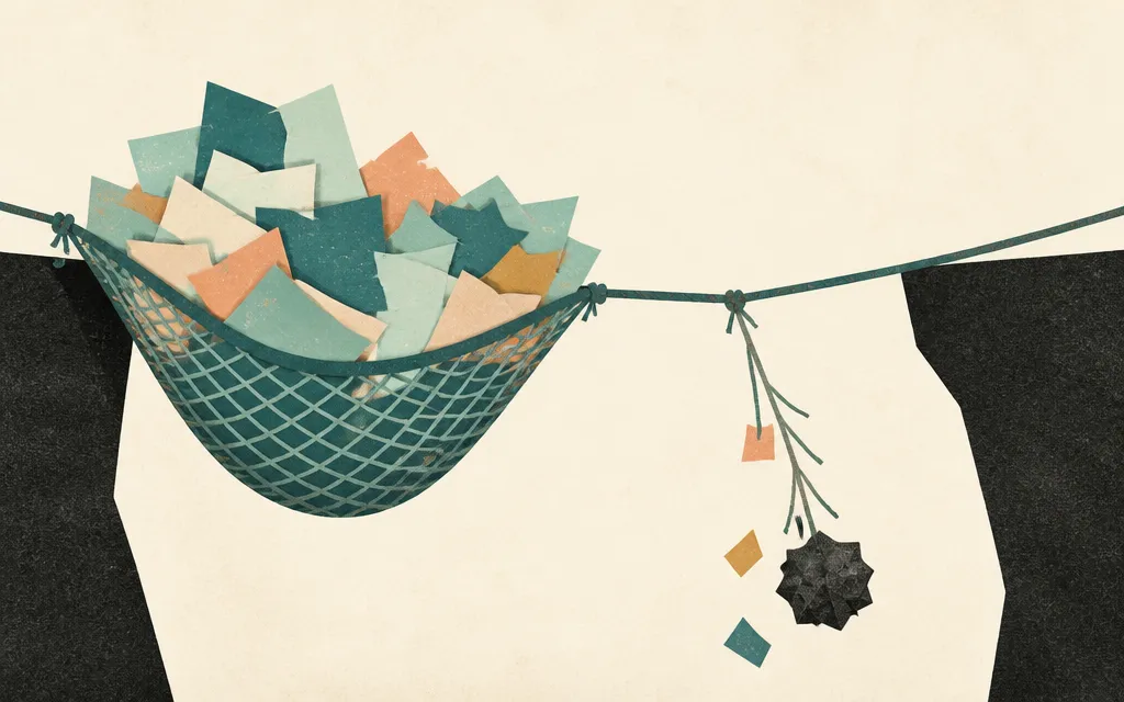 Editorial illustration for “Dycom’s revenue jumped 35%. Operating cash flow went negative”