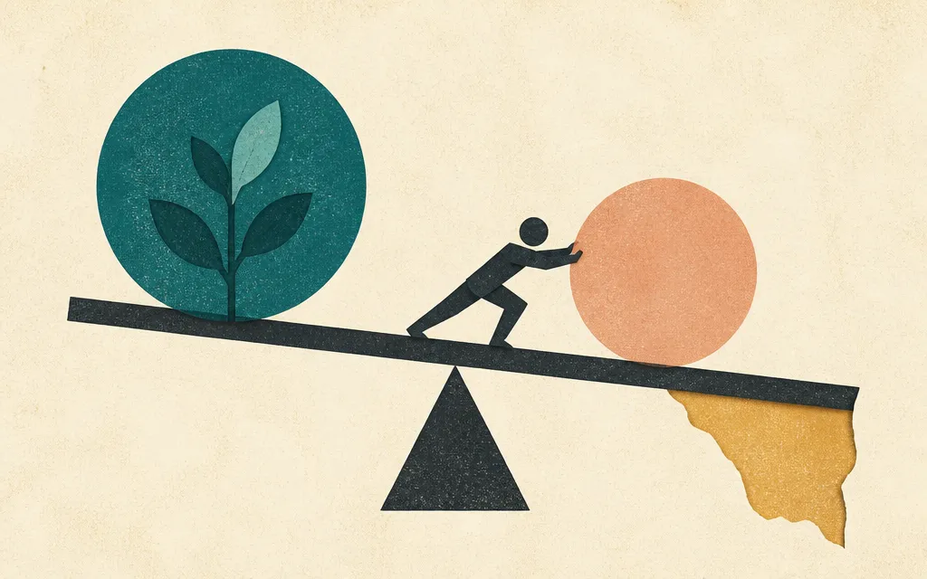 Editorial illustration for “Encompass Health grew revenue 9.6%. EPS grew faster as margins slipped”