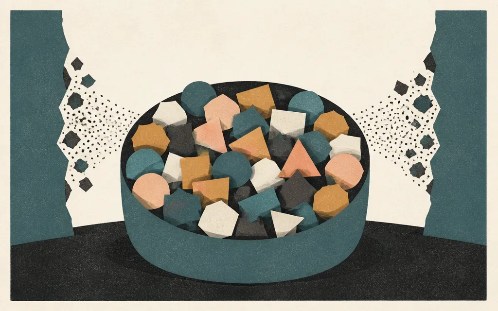 Editorial illustration for “Forty stocks, eight sectors, one surprisingly crowded trade”