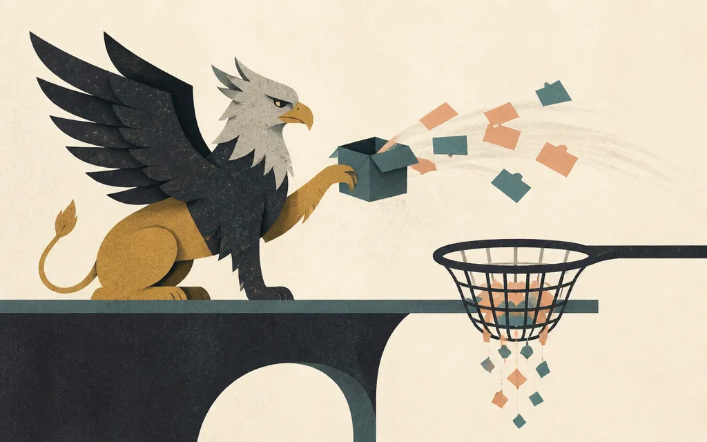 Editorial illustration for “Griffon sold more with 58% less inventory, but kept less of each dollar”