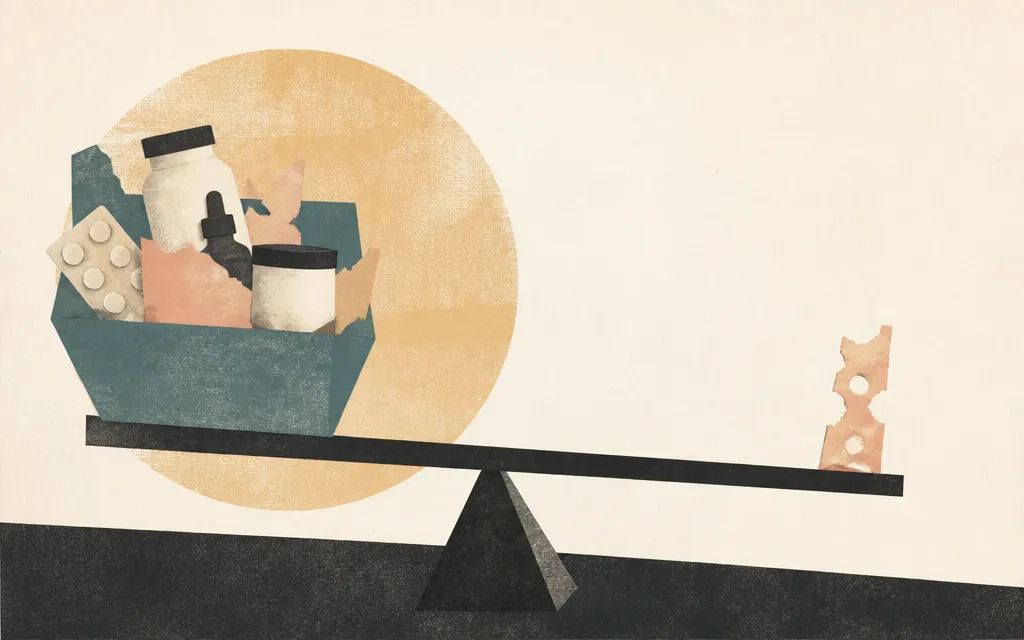 Editorial illustration for “Hims added $208 million of sales and lost its margin”