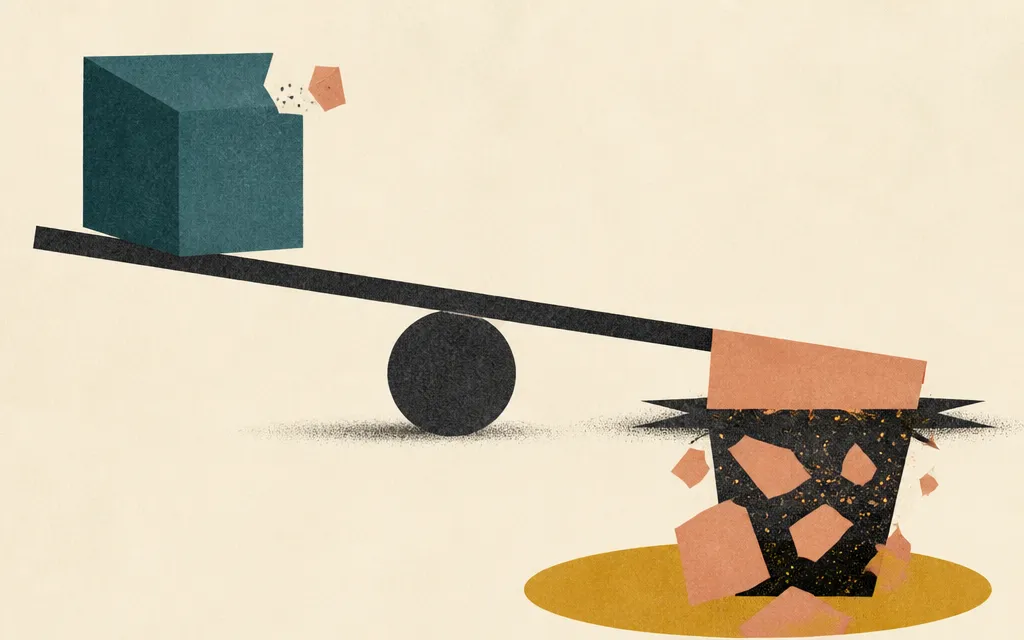 Editorial illustration for “Integer sold slightly less, but its profit dropped much faster”