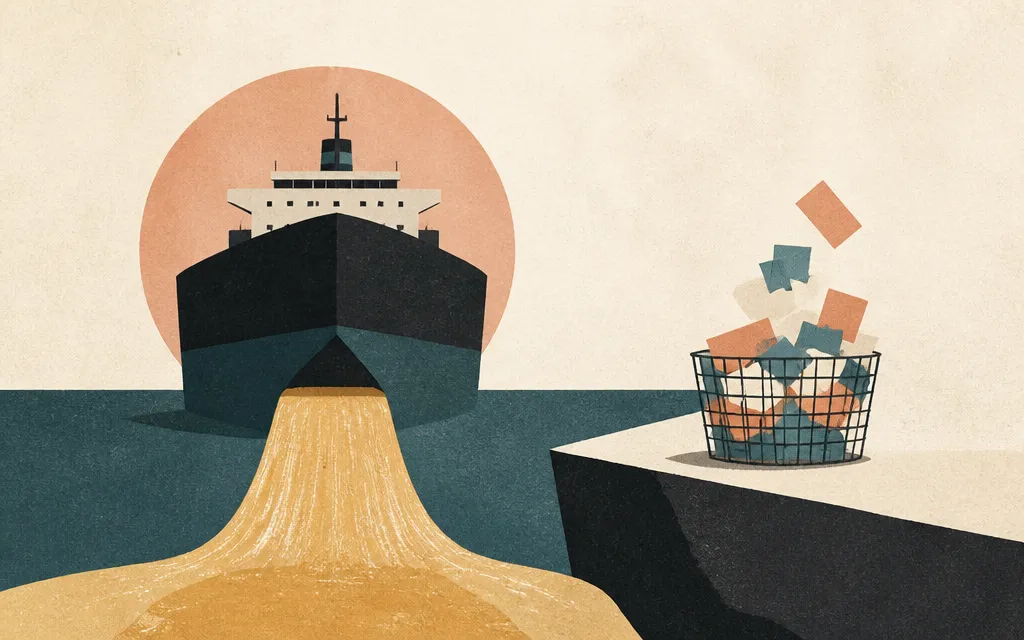 Editorial illustration for “International Seaways’ profit surged as tanker rates did the heavy lifting”