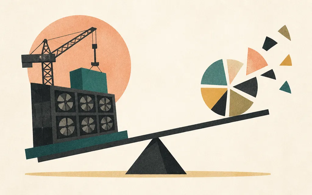 Editorial illustration for “IREN grew revenue 41% while capex reached $3 billion”