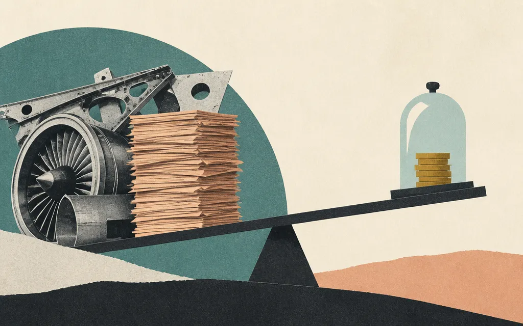 Editorial illustration for “Loar added $48.5M of sales with net income stuck at $16.7M”