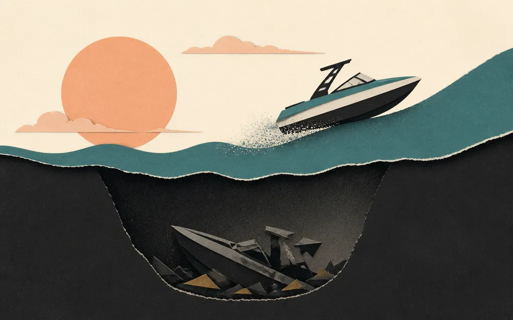 Editorial illustration for “Malibu Boats revenue rose 13%, but operating income fell 86%”