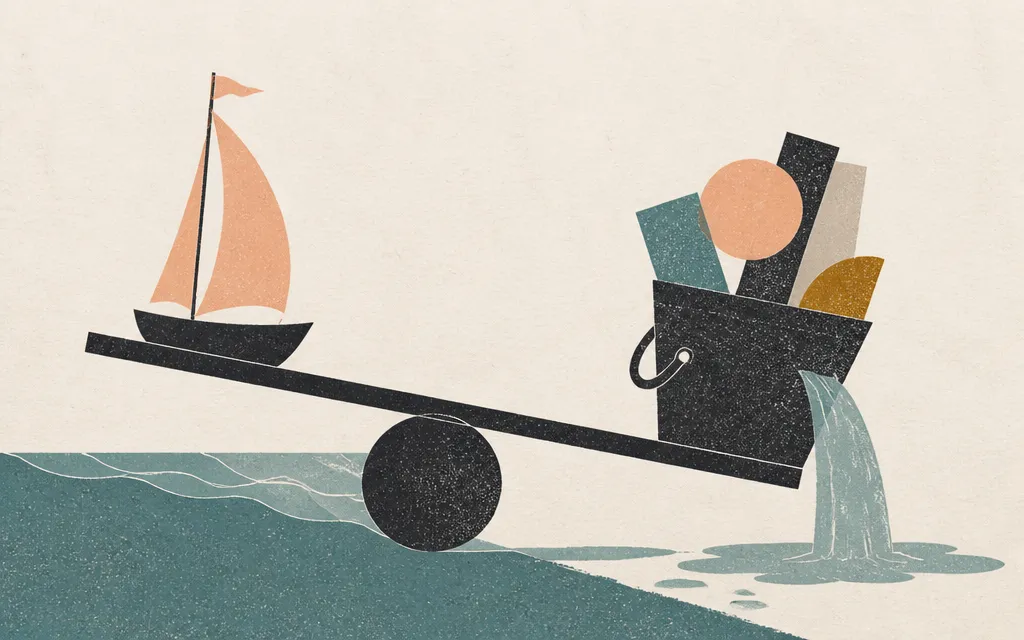 Editorial illustration for “Mercury took operating income from a $19.6M loss to $280,000. Cash fell”