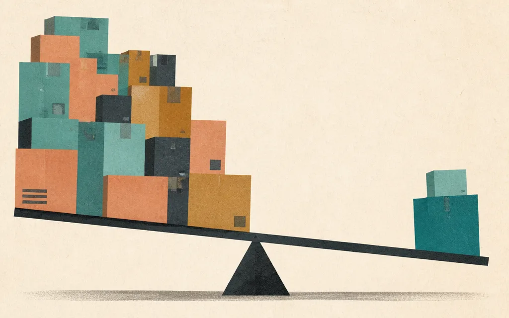 Editorial illustration for “Motorola's sales grew 13%. Its inventory grew four times faster”