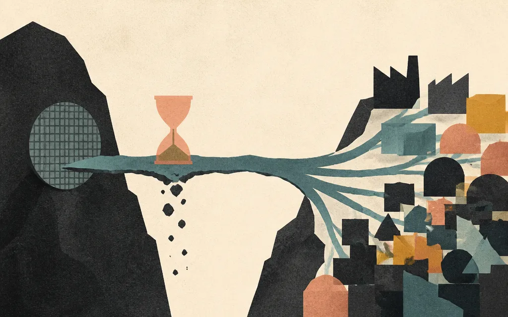Editorial illustration for “Navitas Has One GaN Wafer Supplier. It Has an End Date.”