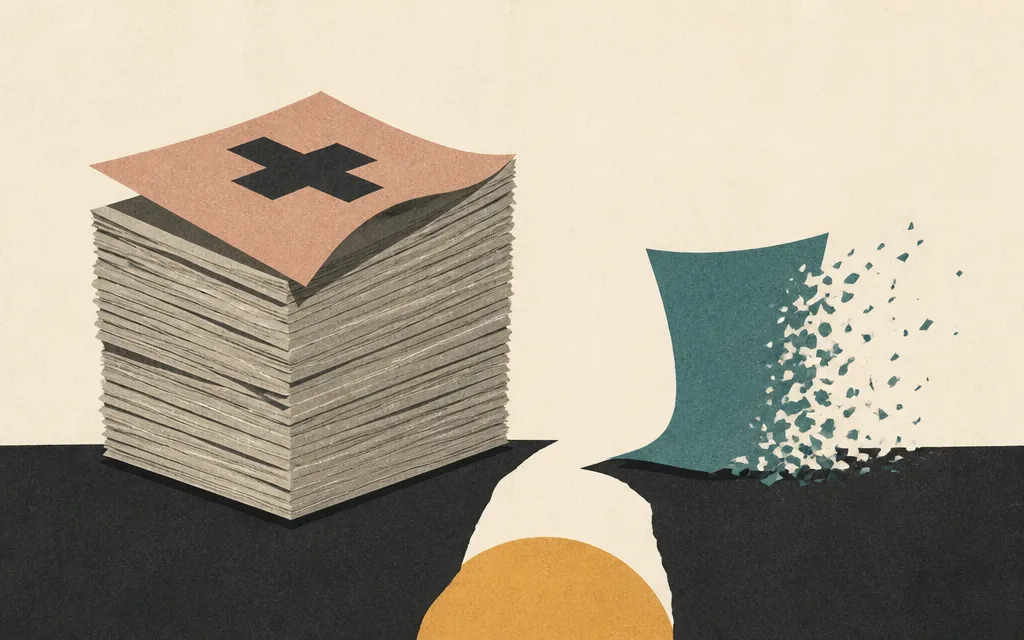 Editorial illustration for “NewAmsterdam’s trial bill rose as license revenue vanished”