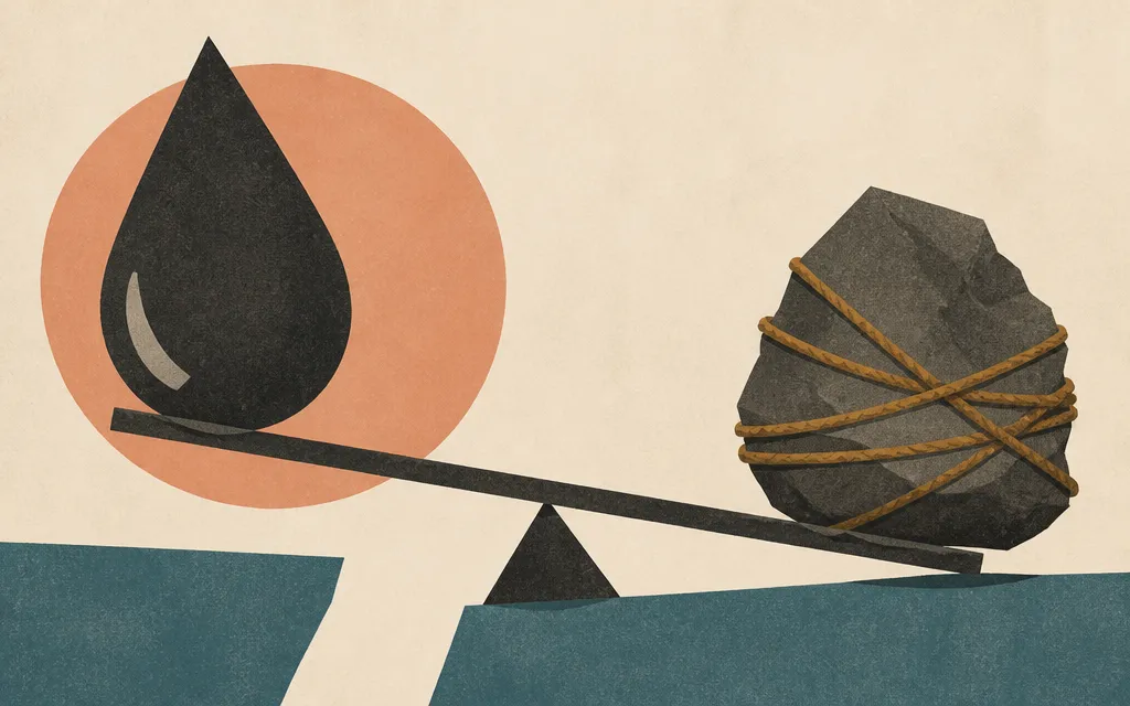 Editorial illustration for “Phillips 66’s $3.8B profit came with a commodity-market footnote”