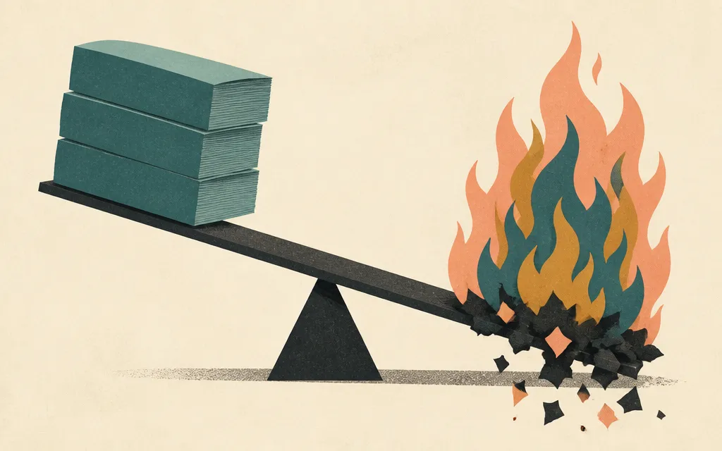 Editorial illustration for “Praxis has three times the cash, and a much bigger clinical burn”