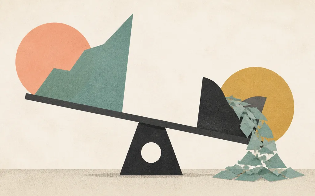 Editorial illustration for “Royalty Pharma’s operating profit jumped 32%. Its earnings barely moved”