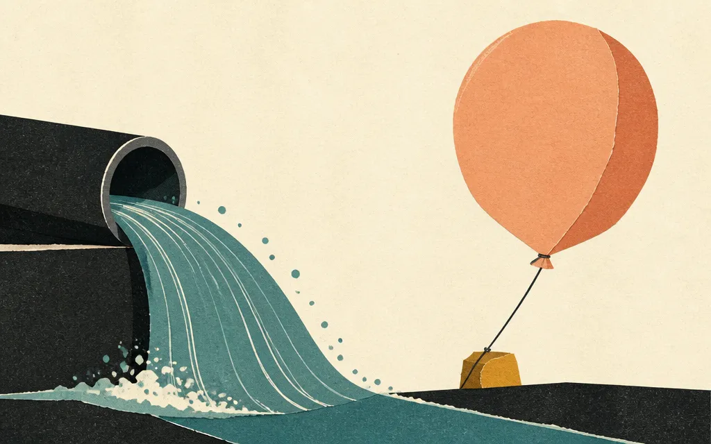Editorial illustration for “Sandisk made $11.7B in operating cash as receivables rose 341%”