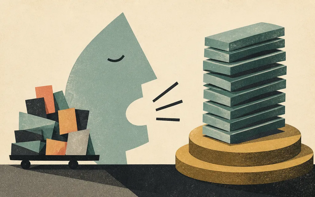 Editorial illustration for “Simpson’s profit grew four times faster than sales, with cash doing the loudest work”