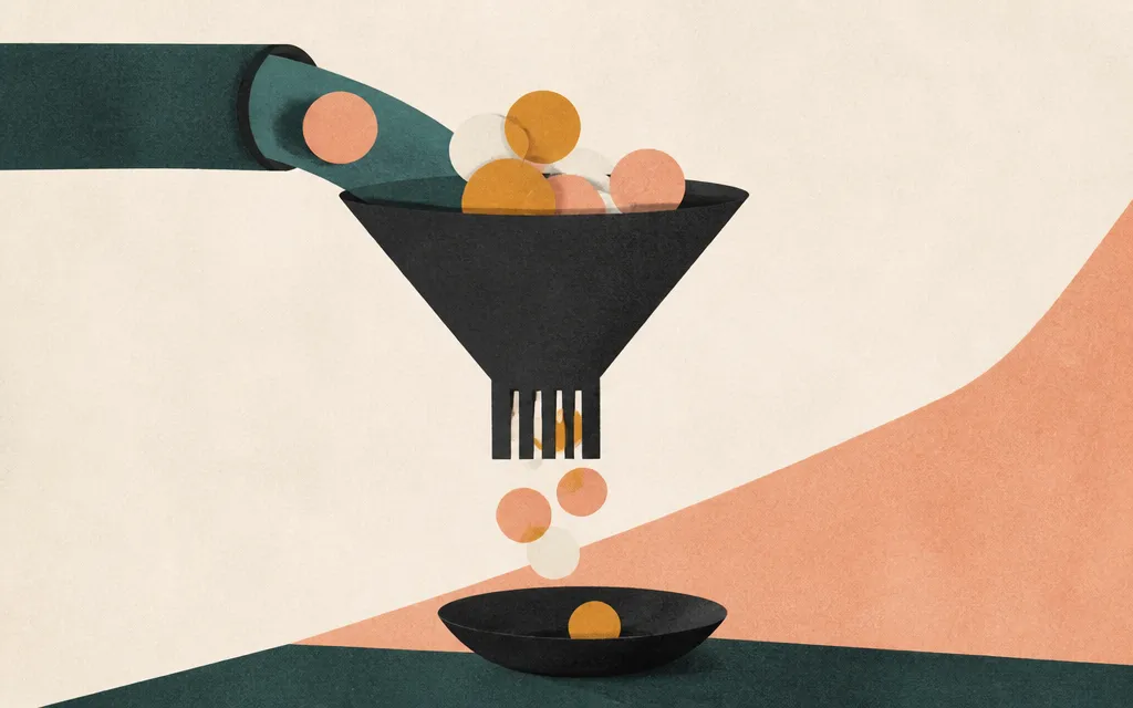 Editorial illustration for “Solventum kept more of each sales dollar, then less reached operating income”