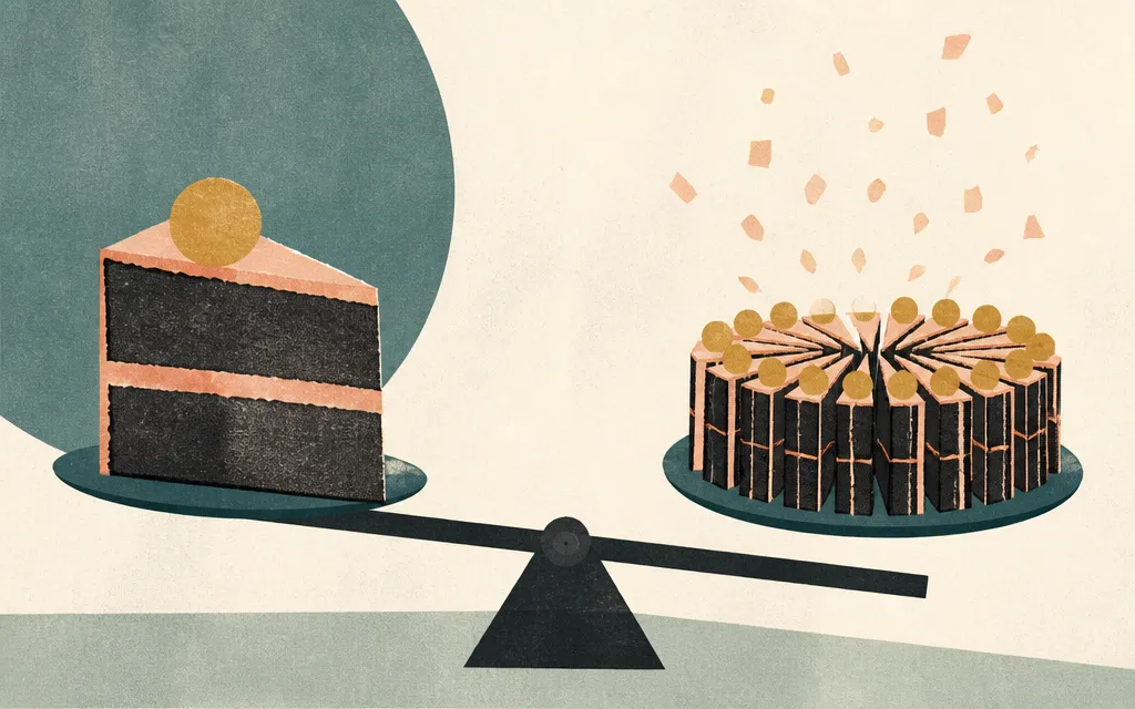 Editorial illustration for “Stifel earned 19% more, but dilution cut each share’s take”