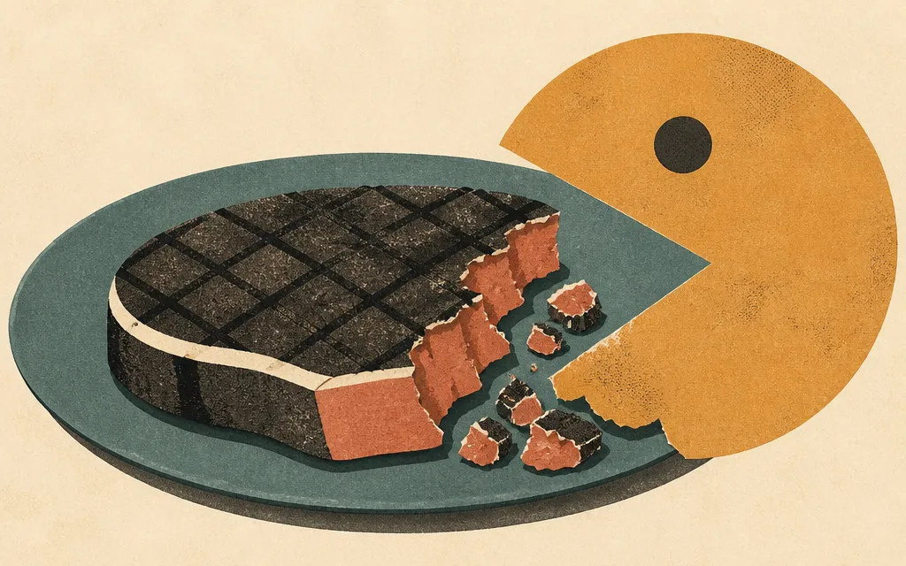 Editorial illustration for “Texas Roadhouse sold more, but inflation took a larger bite”
