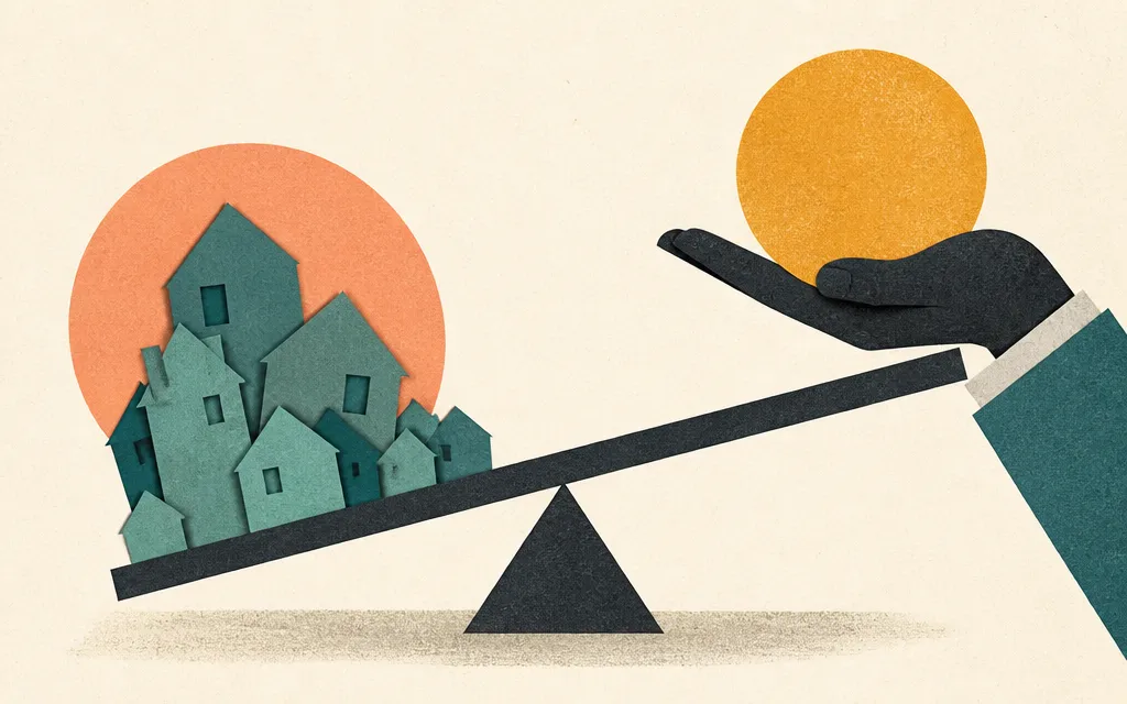 Editorial illustration for “TFS Financial’s profit jumped, but its mortgage-for-sale balance shrank”