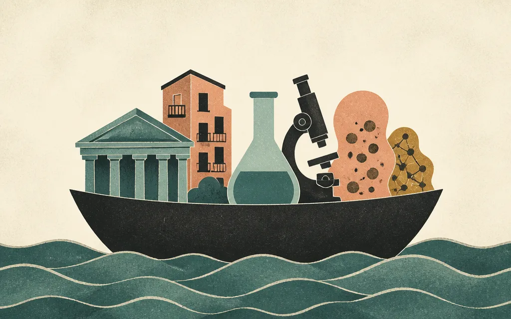 Editorial illustration for “Treasury ETFs and biotech stocks have little in common. They’re moving together anyway”