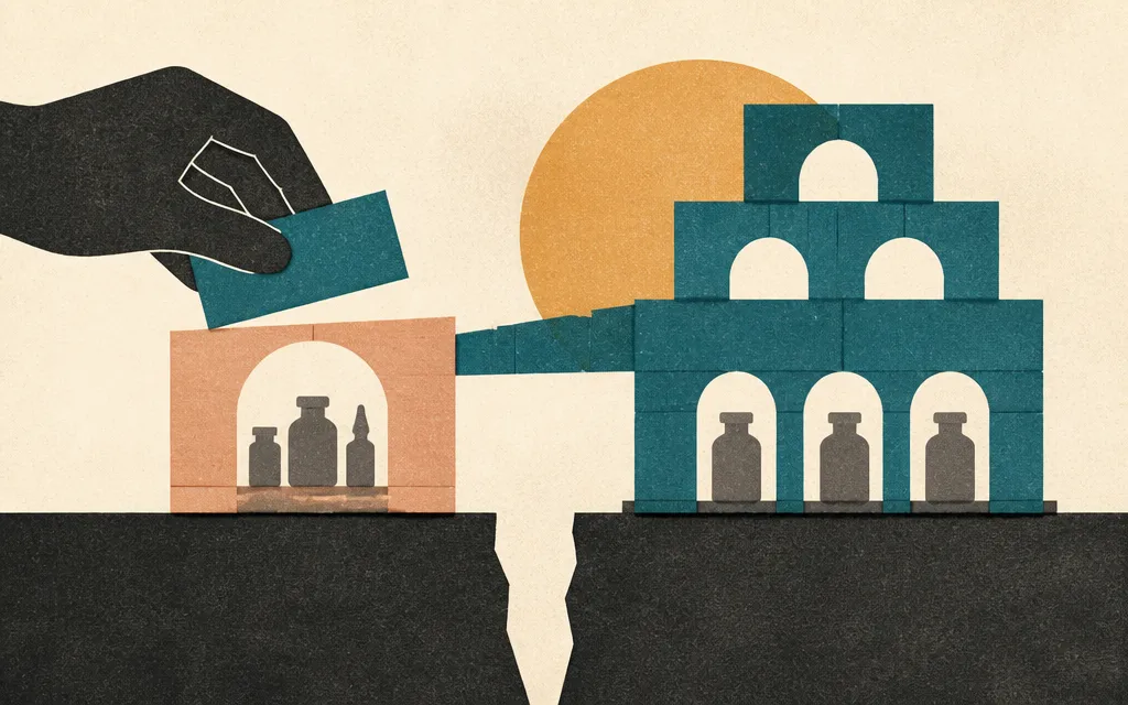 Editorial illustration for “Veeva’s Supplier Is Also Building a Rival”