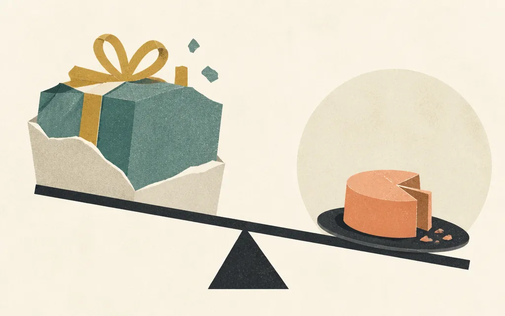 Editorial illustration for “Vistance’s $295M profit came with a smaller, less profitable core”