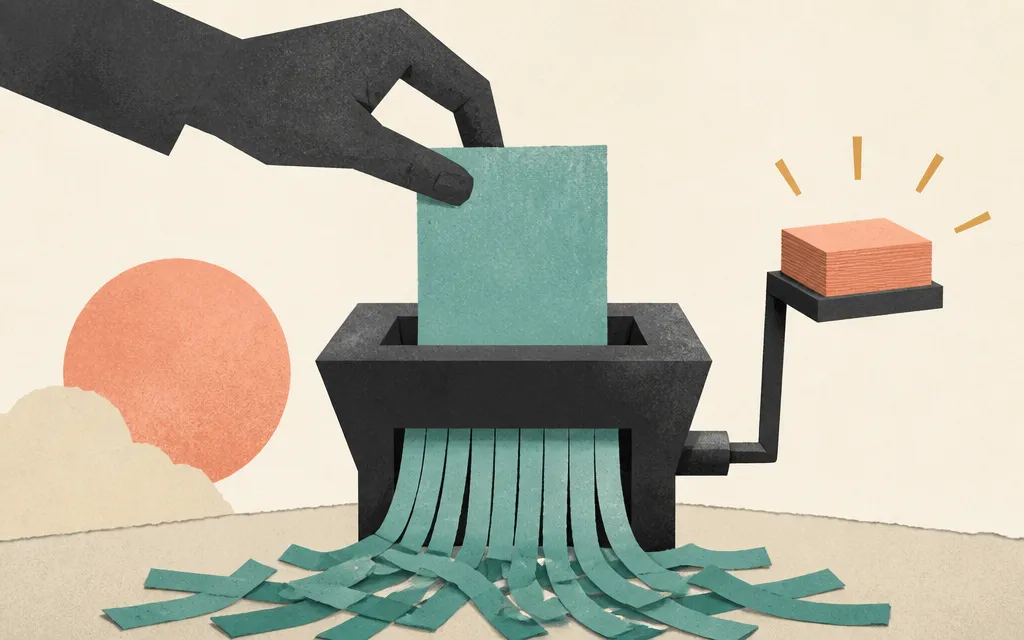 Editorial illustration for “DocuSign generated $656M in cash, then spent $624M buying back stock”