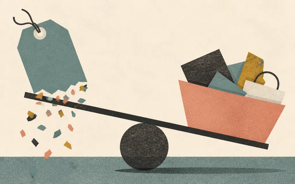 Editorial illustration for “Kohl’s cut merchandise costs, but six-month operating income still fell”