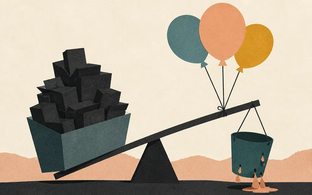 Editorial illustration for “NetApp’s sales jumped 30%, but operating cash flow fell 25%”