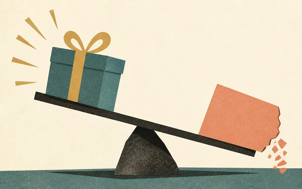 Editorial illustration for “Oxford's profits surged on a $42M tariff refund as sales slipped”