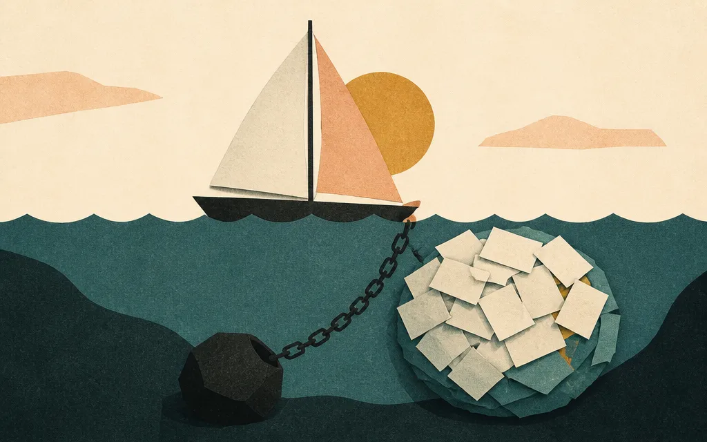 Editorial illustration for “SailPoint turned six-month cash flow positive as its operating loss widened”